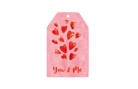 Review: You Me Valentines Watercolor Tag Design