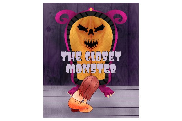 The Closet Monster Watercolor for Fairy Tales Products